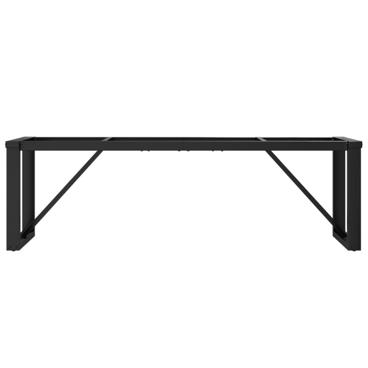 vidaXL Πόδια Τραπεζιού Σαλονιού σε Σχήμα «Ο» 140x30x43 εκ. Ατσάλι