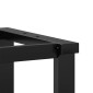 vidaXL Πόδια Τραπεζιού Σαλονιού σε Σχήμα «Ο» 140x30x43 εκ. Ατσάλι