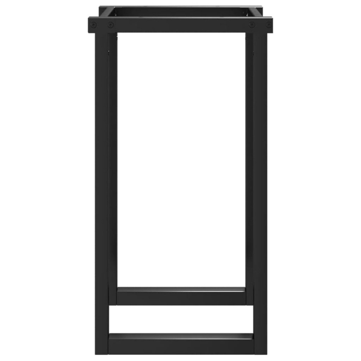 vidaXL Πόδια Τραπεζιού Σαλονιού σε Σχήμα «Ο» 50x40x73 εκ. Ατσάλι