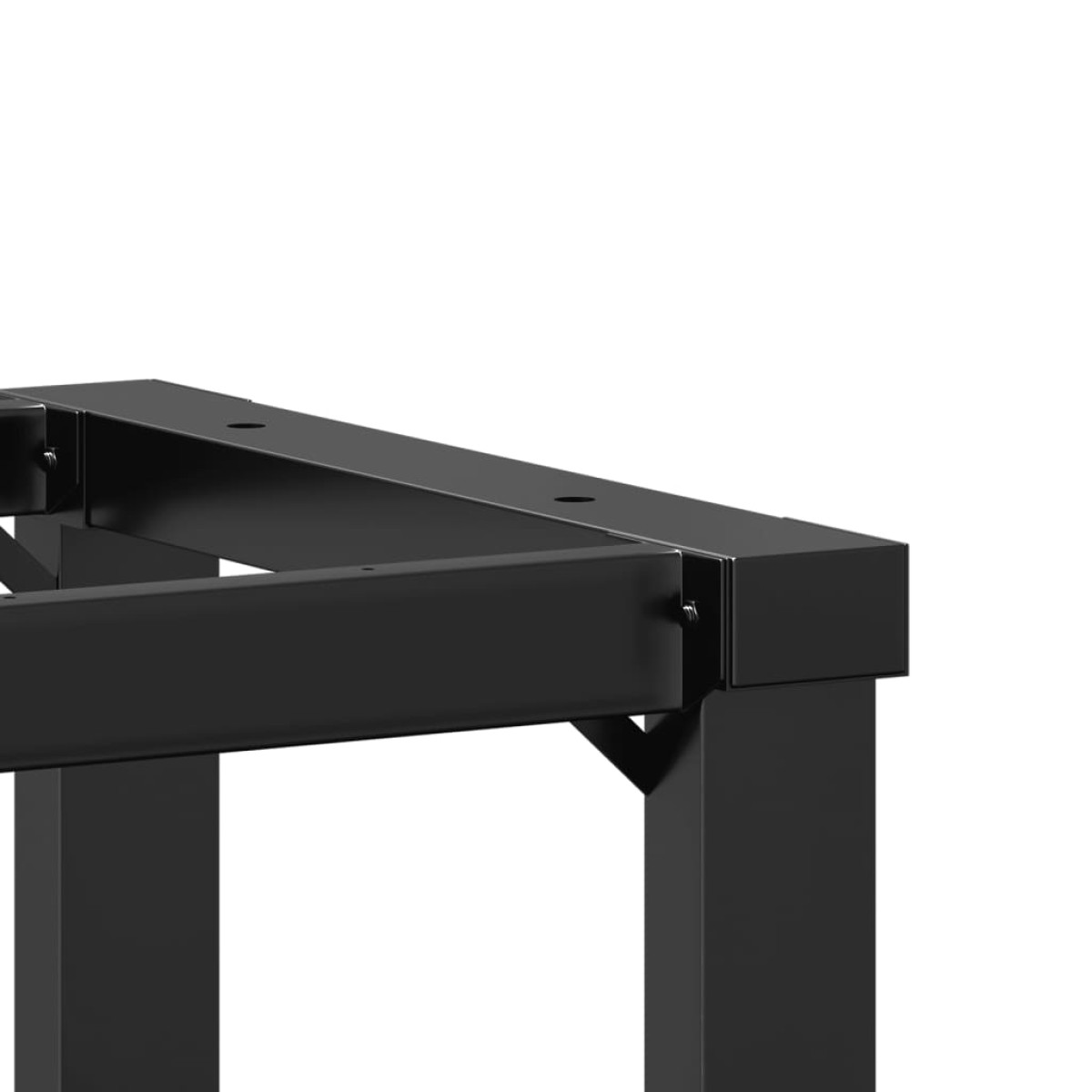 vidaXL Πόδια Τραπεζαρίας σε Σχήμα «Ο» 60x40x73 εκ. Ατσάλι