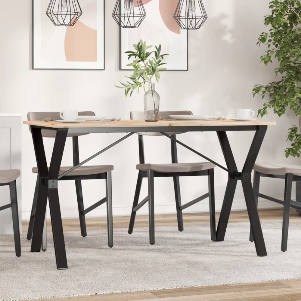 vidaXL Πόδια Τραπεζαρίας σε Σχήμα «Y» 120x60x73 εκ. Ατσάλι