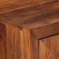 vidaXL Συρταριέρα Μελί Καφέ 70x35x70 εκ. Μασίφ Ξύλο Ακακίας