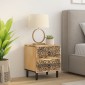 vidaXL Κομοδίνο 40 x 33 x 46 εκ. από Μασίφ Ξύλο Μάνγκο