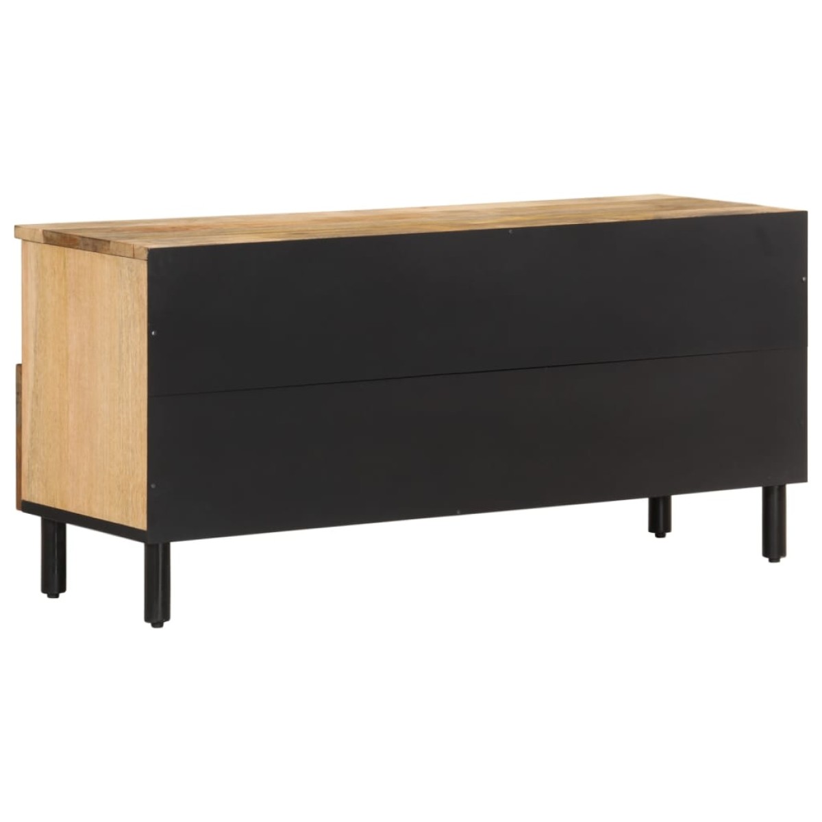 vidaXL Έπιπλο Τηλεόρασης 100 x 33 x 46 εκ. από Μασίφ Ξύλο Μάνγκο
