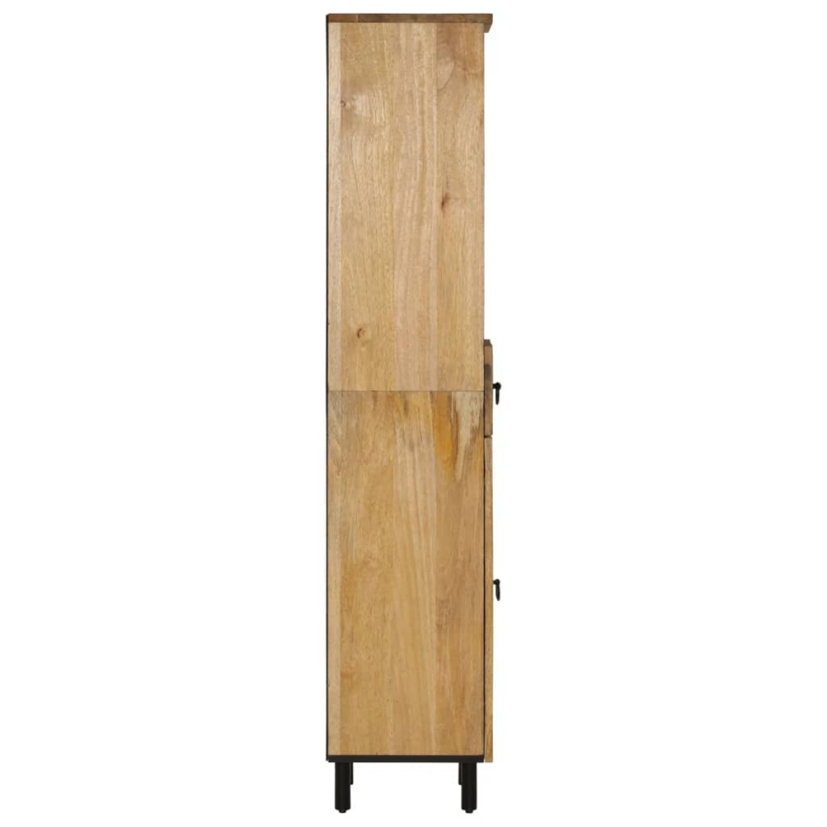 vidaXL Ντουλάπι Μπάνιου 38 x 33 x 160 εκ. από Μασίφ Ξύλο Μάνγκο