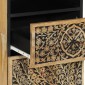 vidaXL Ντουλάπι Μπάνιου 38 x 33 x 160 εκ. από Μασίφ Ξύλο Μάνγκο