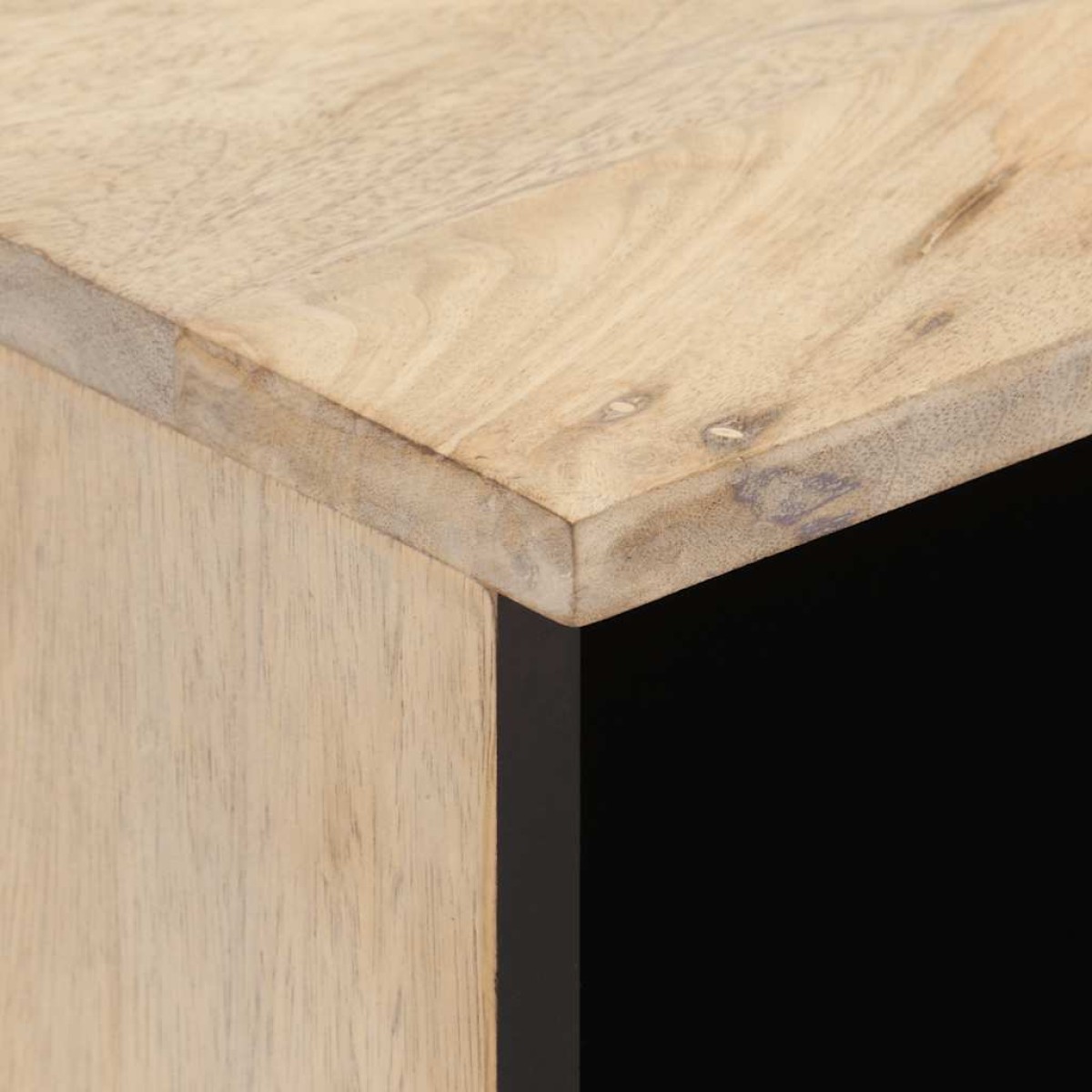 vidaXL Έπιπλο Τηλεόρασης 100 x 33 x 46 εκ. από Μασίφ Ξύλο Μάνγκο