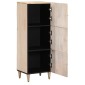 vidaXL Ντουλάπι 40 x 33 x 110 εκ. από Μασίφ Ξύλο Μάνγκο