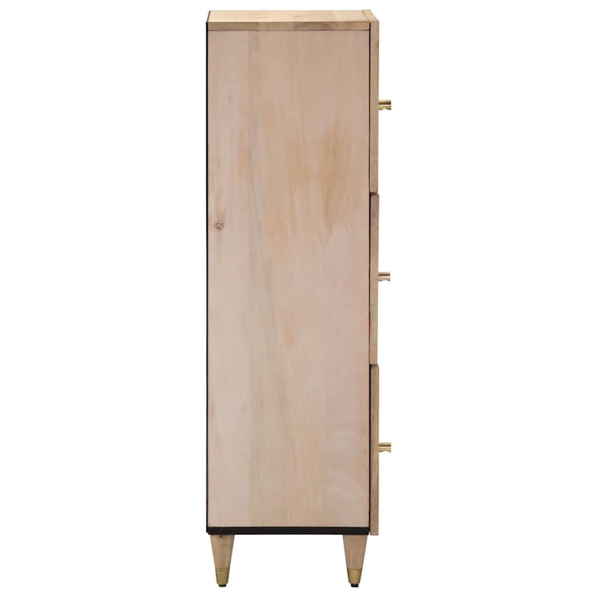 vidaXL Ντουλάπι 40 x 33 x 110 εκ. από Μασίφ Ξύλο Μάνγκο