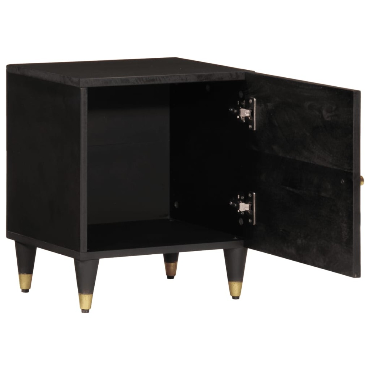 vidaXL Κομοδίνα 2 τεμ. 40 x 33 x 46 εκ. από Μασίφ Ξύλο Μάνγκο