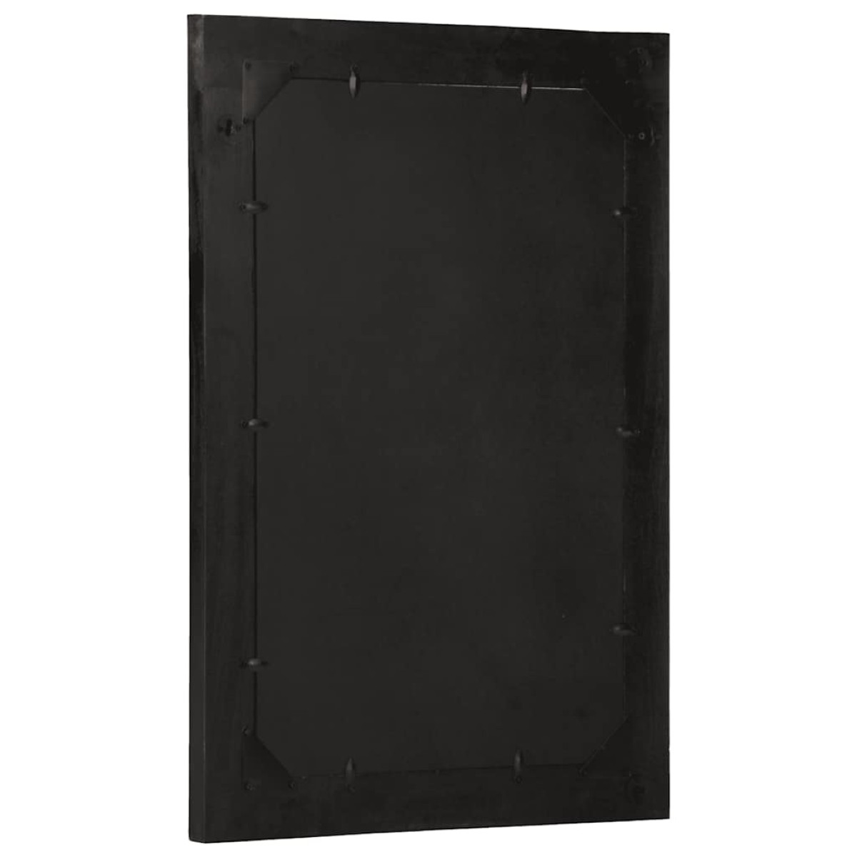 vidaXL Καθρέφτης Μπάνιου 50x70x2,5 εκ. από Μασίφ Ξύλο Μάνγκο/Γυαλί