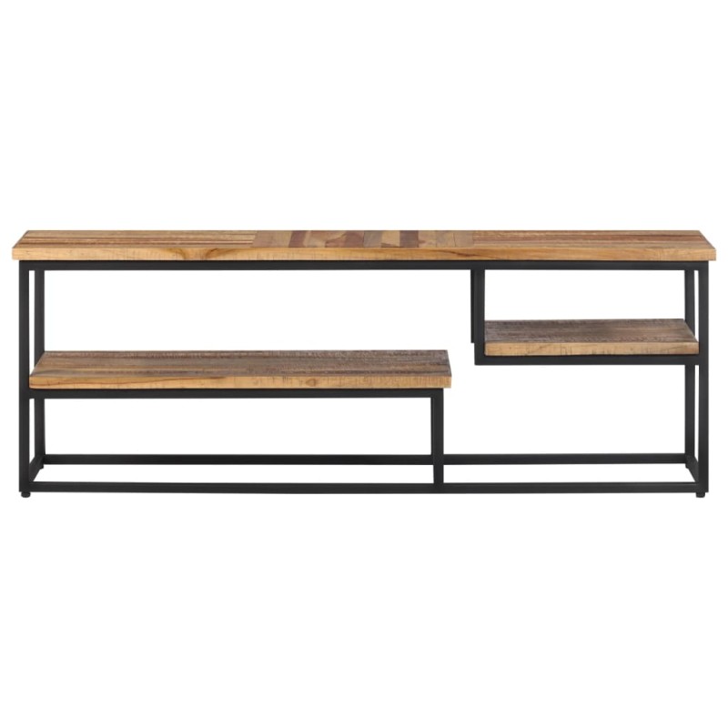 vidaXL Έπιπλο Τηλεόρασης 110 x 30 x 39 εκ. από Μασίφ Ανακυκλωμένο Teak