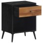 vidaXL Κομοδίνο 40 x 30 x 50 εκ. από Μασίφ Ξύλο Teak