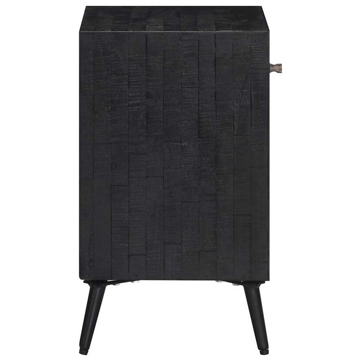 vidaXL Κομοδίνο 40 x 30 x 50 εκ. από Μασίφ Ξύλο Teak