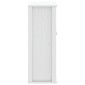 vidaXL Ντουλάπι Μπάνιου Επιτοίχιο BERG Λευκό 69,5x27x71,5εκ Μασίφ Ξύλο