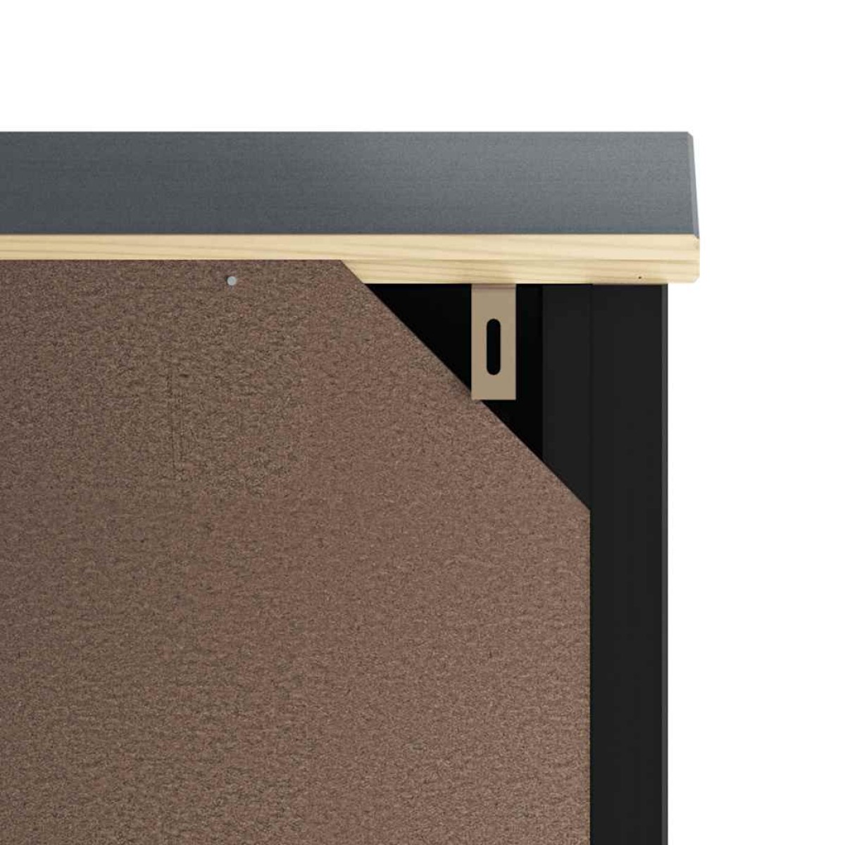 vidaXL Ντουλάπι Πλυντηρίου BERG Μαύρο 76x27x164,5 εκ. από Μασίφ Ξύλο