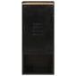 vidaXL Ντουλάπι Μπάνιου 40 x 27 x 90 εκ. Σίδηρο και Μασίφ Ξύλο Μάνγκο