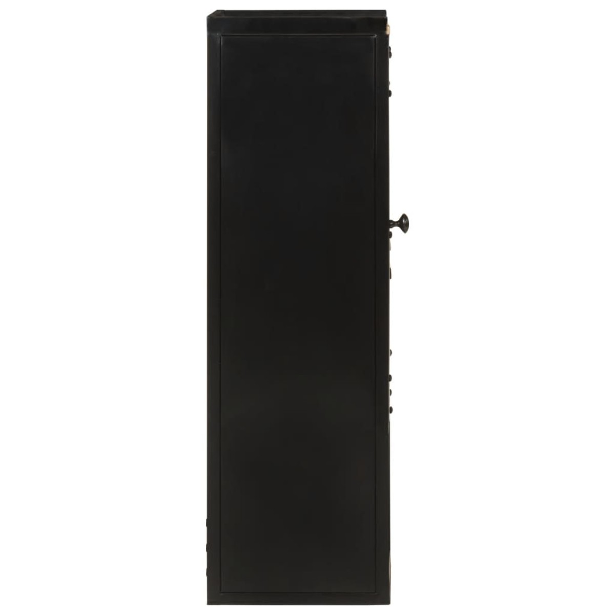 vidaXL Ντουλάπι Μπάνιου 40 x 27 x 90 εκ. Σίδηρο και Μασίφ Ξύλο Μάνγκο