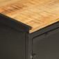 vidaXL Ντουλάπι Νιπτήρα 55x35x60 εκ. από Σίδηρο / Μασίφ Ξύλο Μάνγκο
