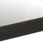 vidaXL Καθρέφτης Μπάνιου 55x1x60 εκ. από Γυαλί και Μασίφ Ξύλο Μάνγκο