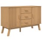vidaXL Μπουφές OLDEN Καφέ 114 x 43 x 73,5 εκ. από Μασίφ Ξύλο Πεύκου
