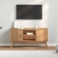 vidaXL Έπιπλο Τηλεόρασης OLDEN Καφέ 114x43x57 εκ. Μασίφ Ξύλο Πεύκου