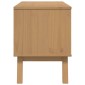 vidaXL Έπιπλο Τηλεόρασης OLDEN Καφέ 114x43x57 εκ. Μασίφ Ξύλο Πεύκου