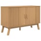 vidaXL Μπουφές OLDEN Καφέ 114 x 43 x 73,5 εκ. από Μασίφ Ξύλο Πεύκου