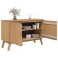 vidaXL Μπουφές OLDEN Καφέ 114 x 43 x 73,5 εκ. από Μασίφ Ξύλο Πεύκου
