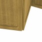 vidaXL Διαχωριστικό Χώρου με 4 Πάνελ Καφέ από Μασίφ Ξύλο Παυλώνιας