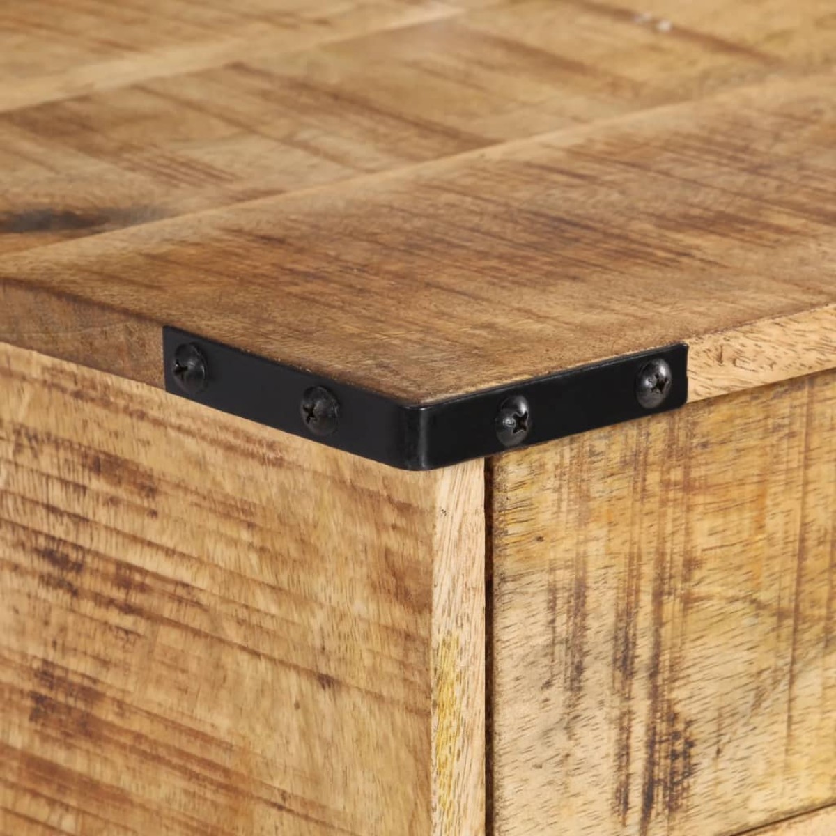 vidaXL Κομοδίνο 40 x 30 x 37 εκ. από Μασίφ Ξύλο Μάνγκο