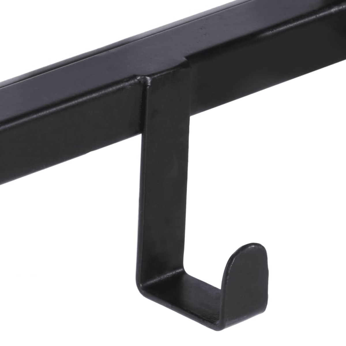 vidaXL Κρεμάστρα Ρούχων 87x10x27 εκ. Μασίφ Ακατέργαστο Ξύλο Μάνγκο