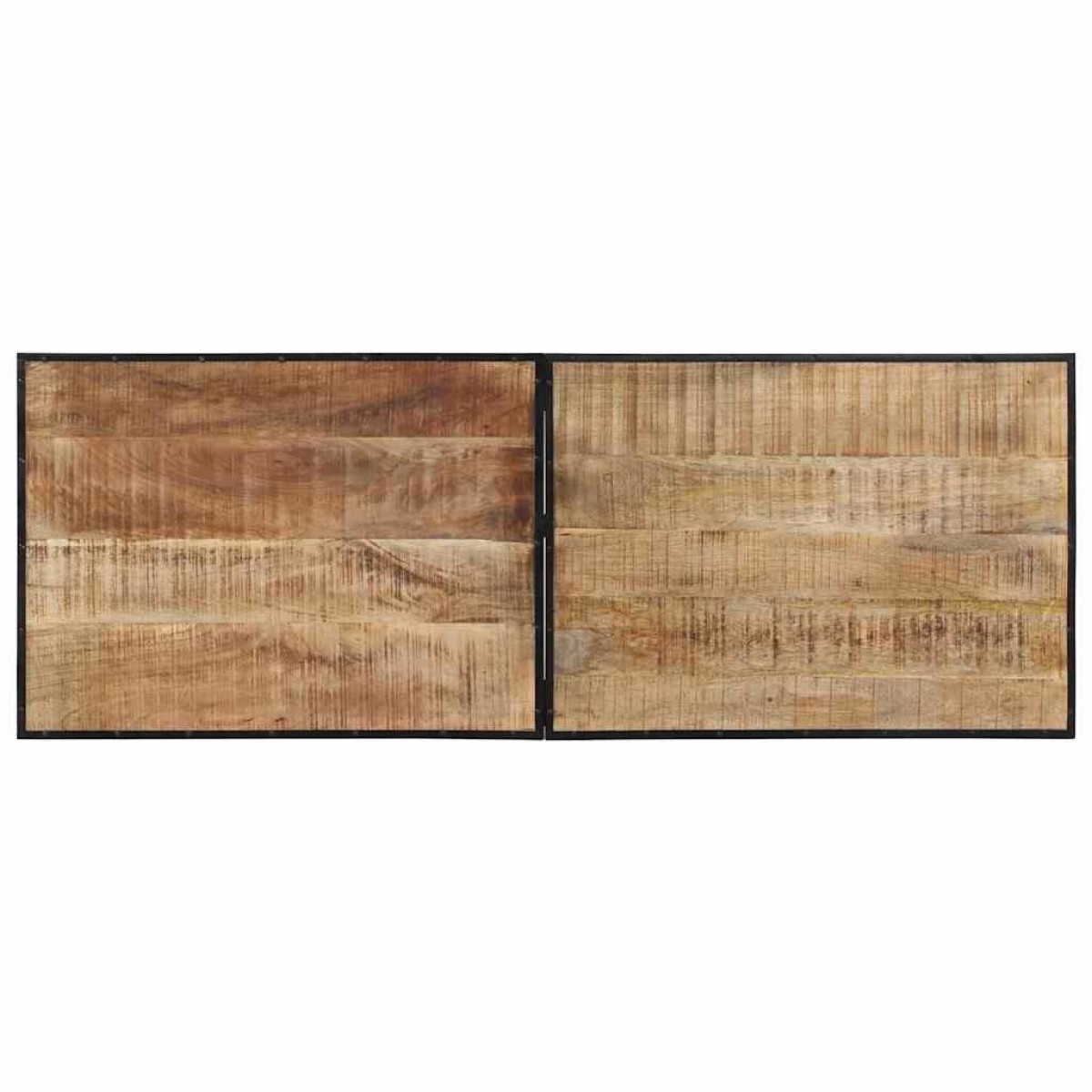 vidaXL Τραπέζι Μπαρ 150x55x107 εκ. από Ακατέργαστο Μασίφ Ξύλο Μάνγκο