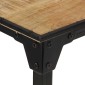vidaXL Τραπέζι Μπαρ 150x55x107 εκ. από Ακατέργαστο Μασίφ Ξύλο Μάνγκο