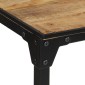 vidaXL Τραπέζι Μπαρ 110x55x107 εκ. από Ακατέργαστο Μασίφ Ξύλο Μάνγκο