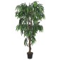 vidaXL Δέντρο Μάνγκο Τεχνητό 450 Κλαδιά Πράσινο 120 εκ.