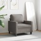 vidaXL Πολυθρόνα Taupe 60 εκ. Υφασμάτινη
