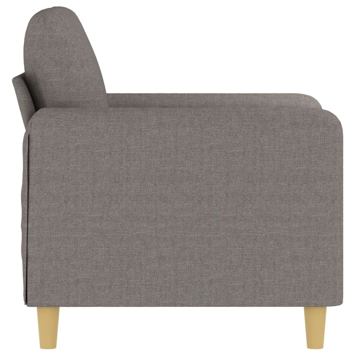 vidaXL Πολυθρόνα Taupe 60 εκ. Υφασμάτινη