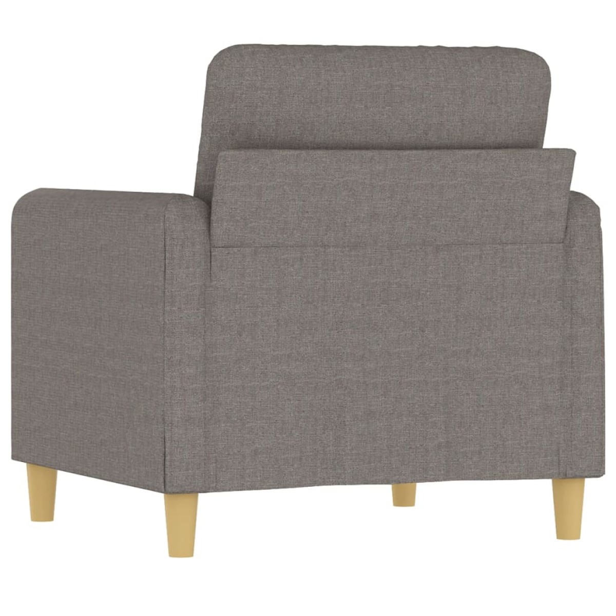 vidaXL Πολυθρόνα Taupe 60 εκ. Υφασμάτινη