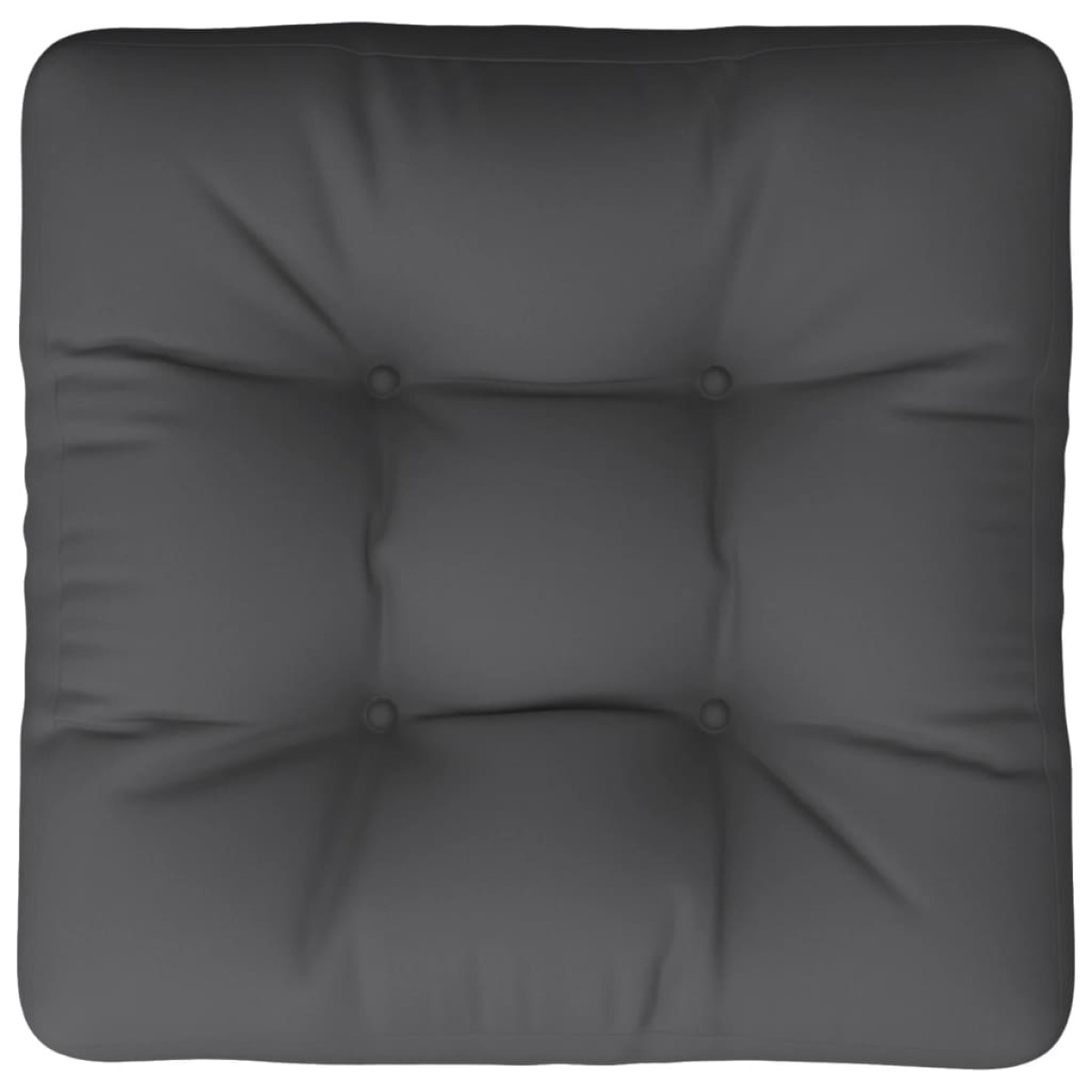 vidaXL Μαξιλάρι Παλέτας Ανθρακί 50 x 50 x 12 εκ. Υφασμάτινο