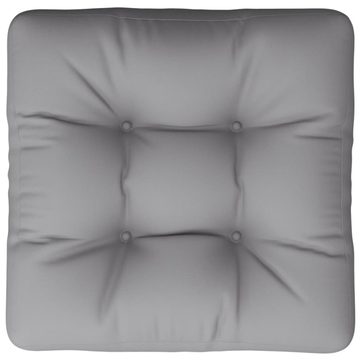 vidaXL Μαξιλάρι Παλέτας Γκρι 50 x 50 x 12 εκ. Υφασμάτινο