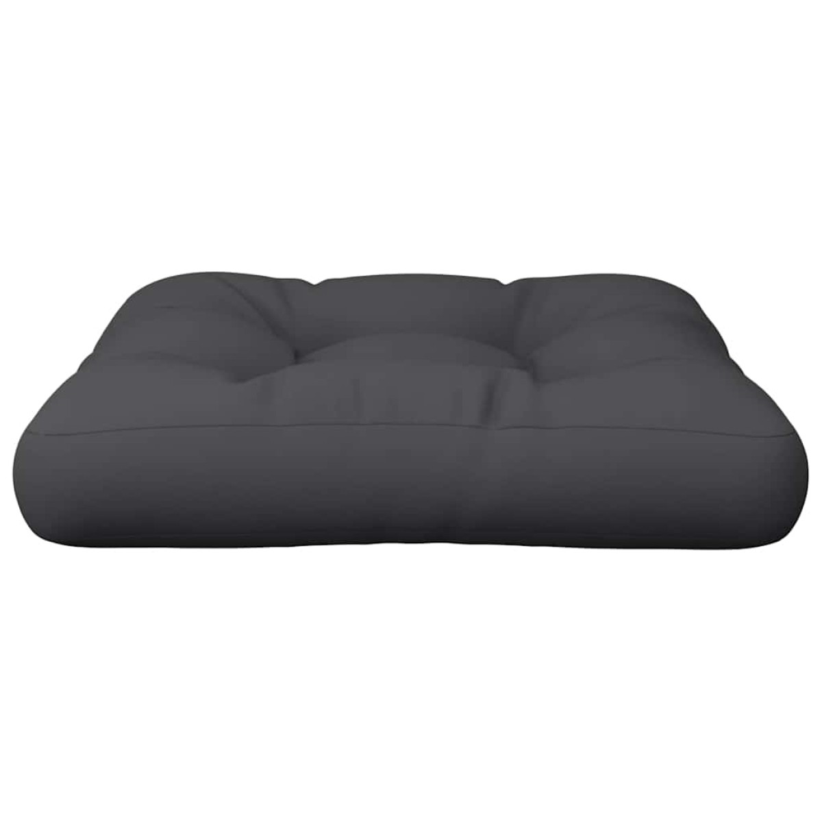 vidaXL Μαξιλάρι Παλέτας Μαύρο 50 x 50 x 12 εκ. Υφασμάτινο