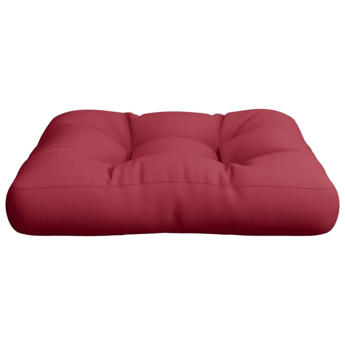 vidaXL Μαξιλάρι Παλέτας Μπορντό 50 x 50 x 12 εκ. Υφασμάτινο