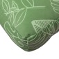 vidaXL Μαξιλάρι Παλέτας με Σχέδιο Φύλλων 50 x 50 x 12 εκ. Υφασμάτινο
