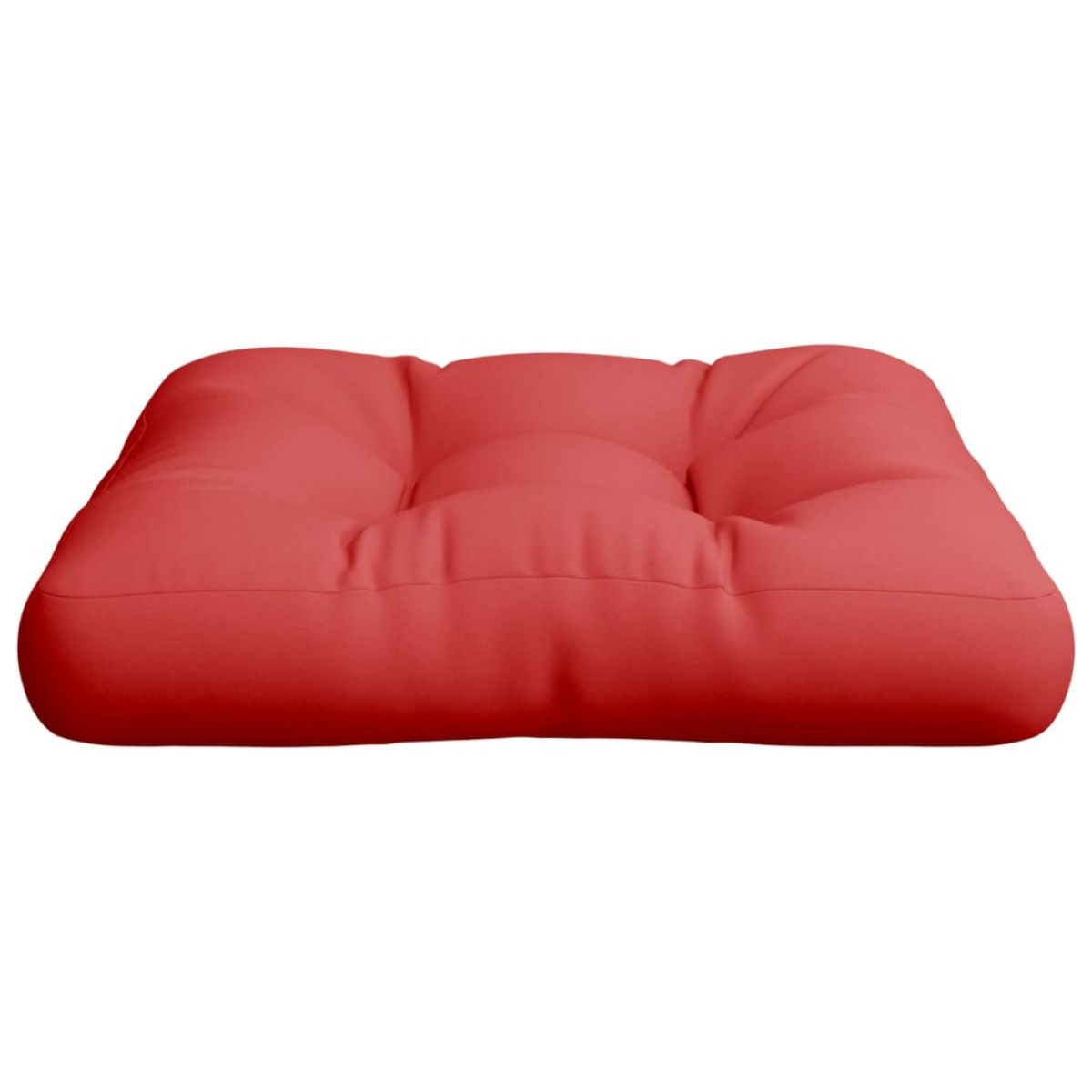 vidaXL Μαξιλάρι Παλέτας Κόκκινο 60 x 60 x 12 εκ. Υφασμάτινο