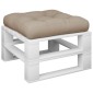 vidaXL Μαξιλάρι Παλέτας Taupe 60 x 60 x 12 εκ. Υφασμάτινο