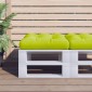 vidaXL Μαξιλάρι Παλέτας Αν. Πράσινο 60 x 60 x 12 εκ. Υφασμάτινο