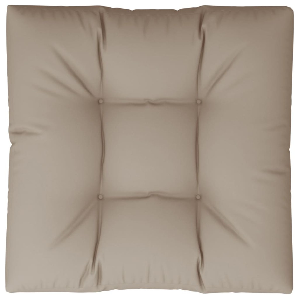 vidaXL Μαξιλάρι Καναπέ Παλέτας Taupe 70 x 70 x 12 εκ.