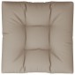 vidaXL Μαξιλάρι Καναπέ Παλέτας Taupe 70 x 70 x 12 εκ.