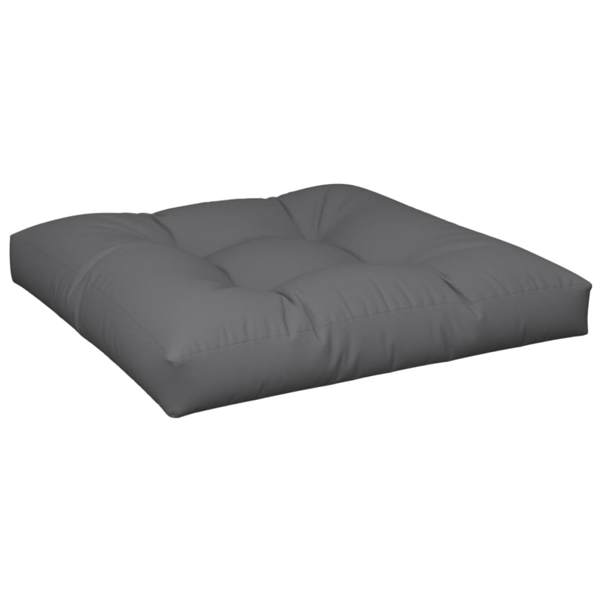 vidaXL Μαξιλάρι Παλέτας Ανθρακί 80 x 80 x 12 εκ. Υφασμάτινο